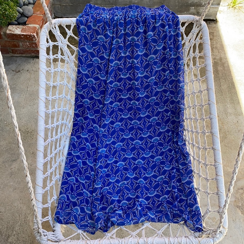 Printed Maxi Skirt